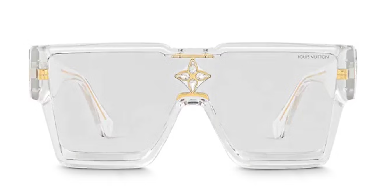 Louis Vuitton Cyclone Sunglasses Transparent - SS22 - US