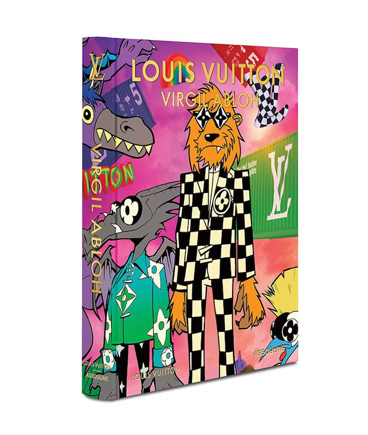 LOUIS VUITTON VIRGIL ABLOH CARTOON HARDCOVER BOOK BY ASSOULINE