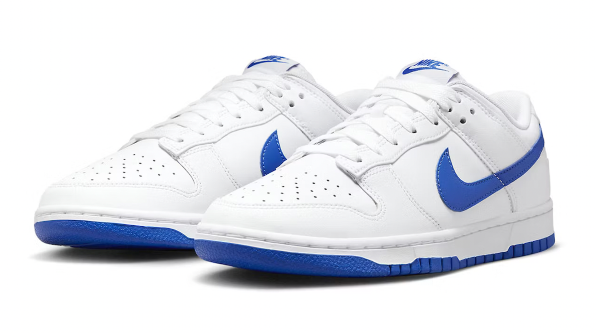 Nike dunks royal blue and white Outlet