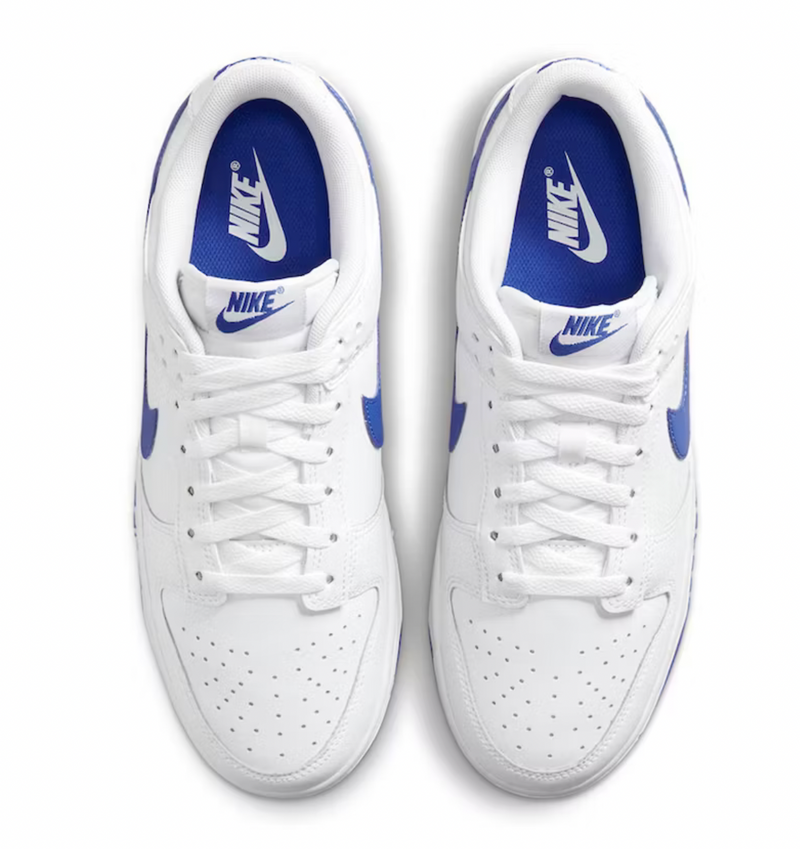 NIKE DUNK LOW WHITE HYPER ROYAL