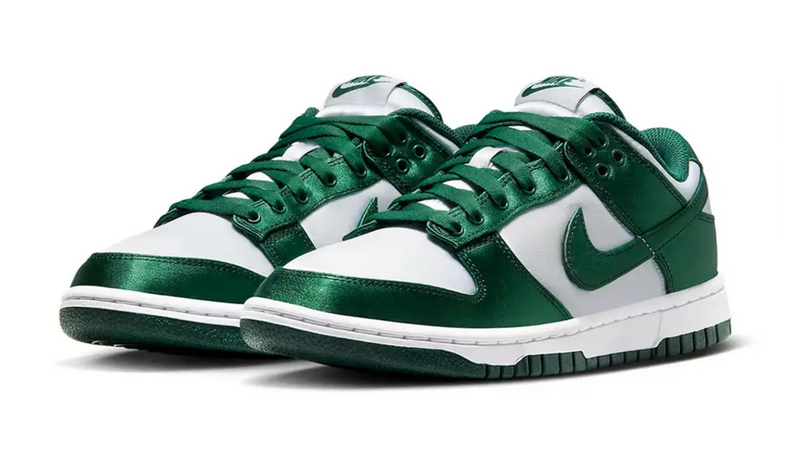 NIKE DUNK LOW MICHIGAN STATE SATIN (WOMEN'S)