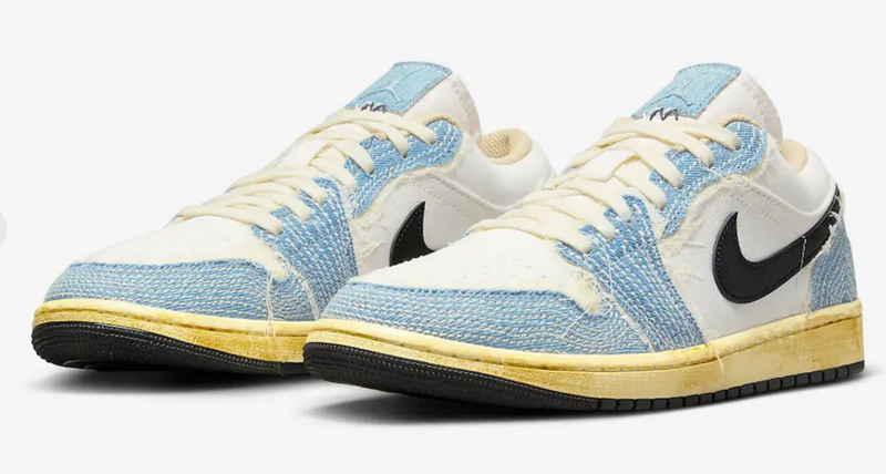 JORDAN 1 LOW SE WRMK SASHIKO DENIM