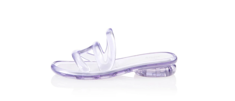 TELFAR JELLY SLIDE MELISSA CLEAR