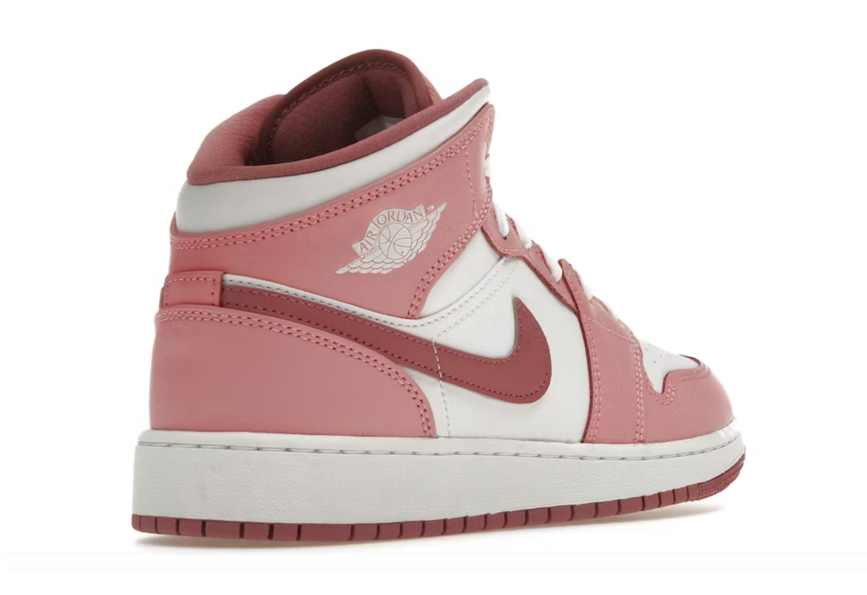 Pink and sales white jordan outfit