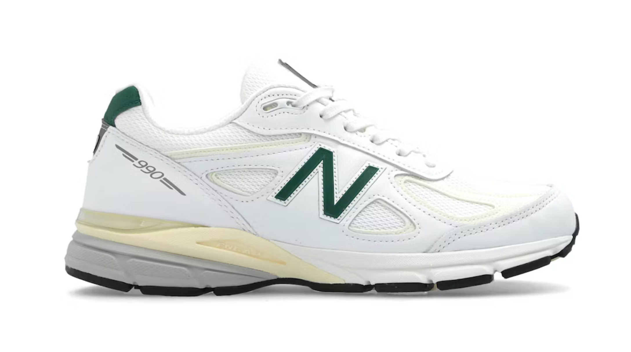 NEW BALANCE 990V4 MIUSA WHITE GREEN New Balance 550 Big