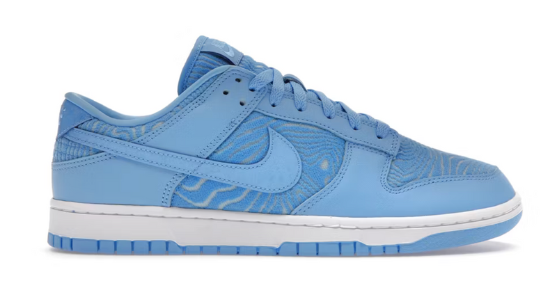 NIKE DUNK LOW TOPOGRAPHY UNIVERSITY BLUE