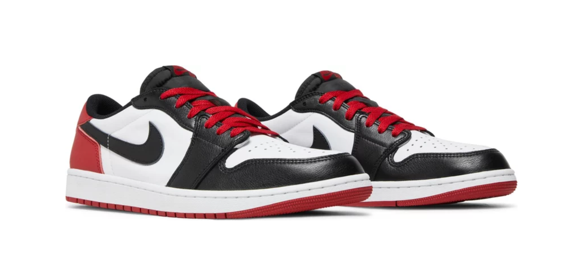 JORDAN 1 RETRO LOW OG BLACK TOE (2023)