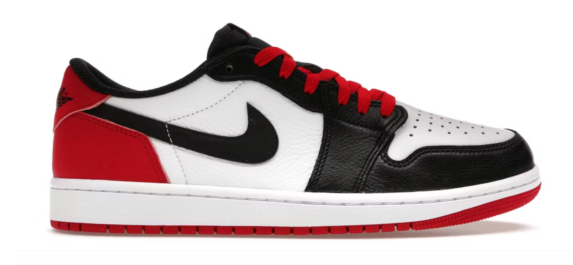 JORDAN 1 RETRO LOW OG BLACK TOE (2023)