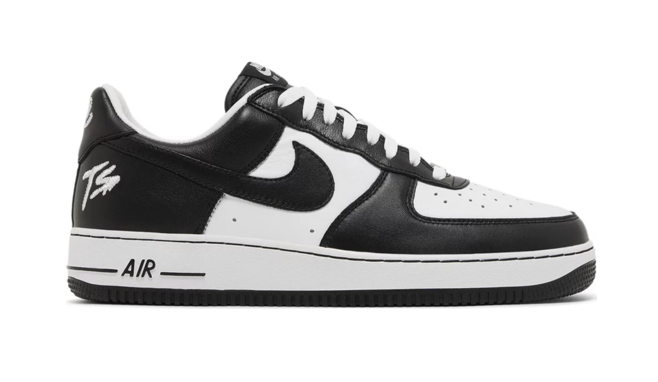 NIKE AIR FORCE 1 LOW QS TERROR SQUAD BLACK WHITE - The Edit LDN