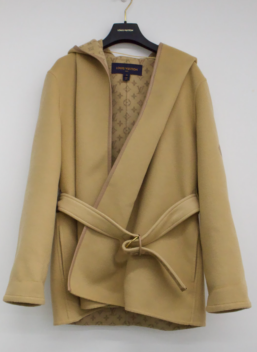 PRE LOVED - LOUIS VUITTON WRAP COAT