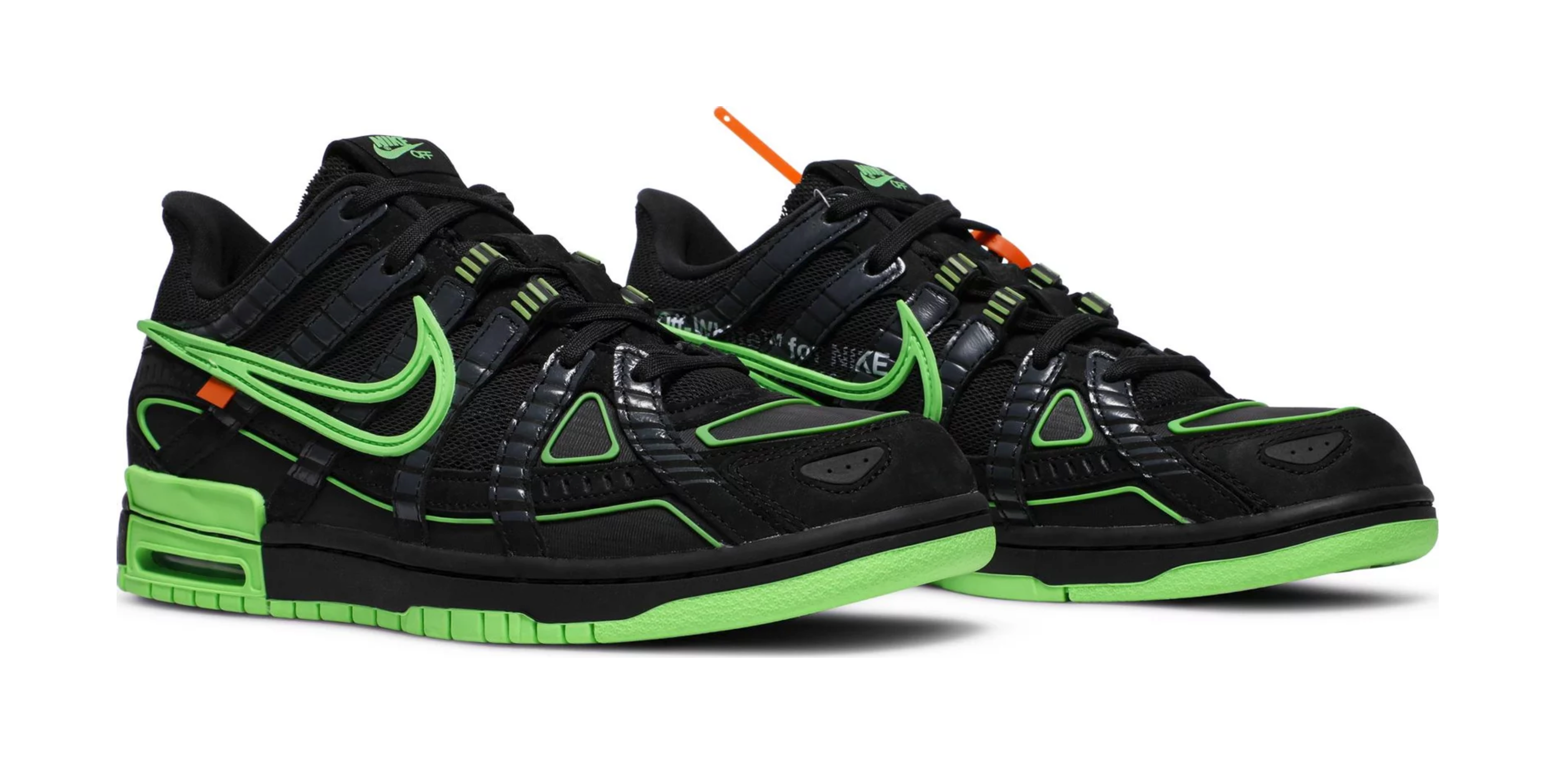 Green and black off white Clearance