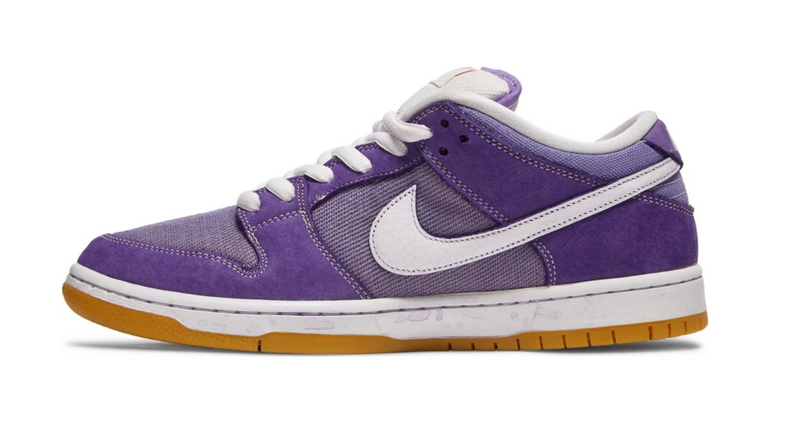 NIKE SB DUNK LOW PRO ISO ORANGE LABEL UNBLEACHED PACK LILAC