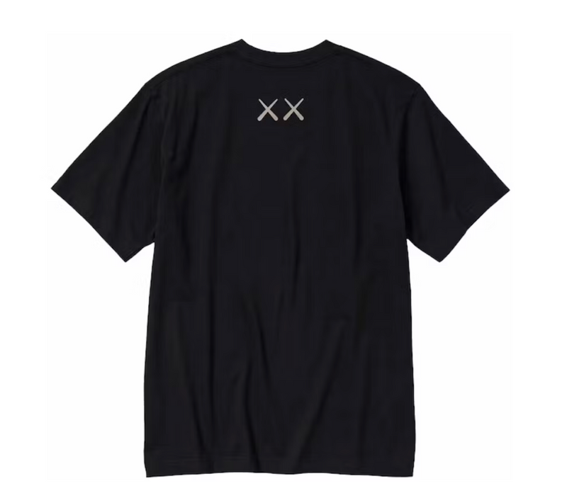 KAWS X UNIQLO UT SHORT SLEEVE GRAPHIC T-SHIRT BLACK