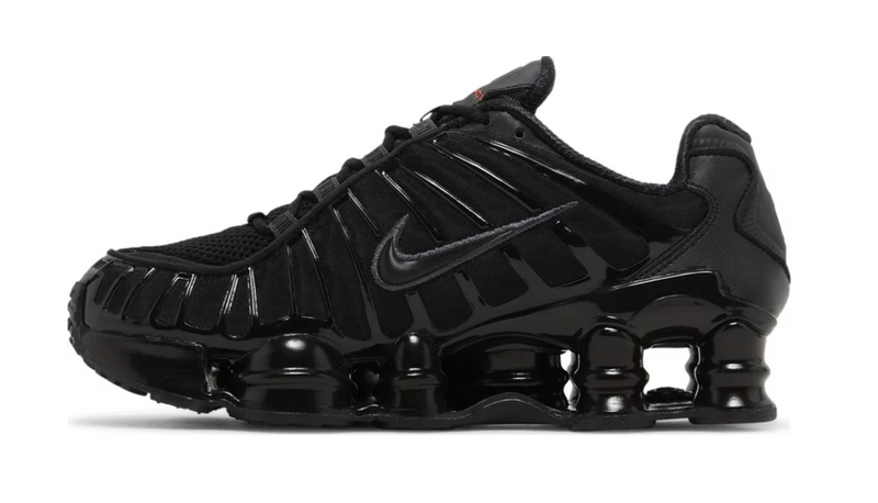 NIKE SHOX TL BLACK MAX ORANGE (WOMEN'S)