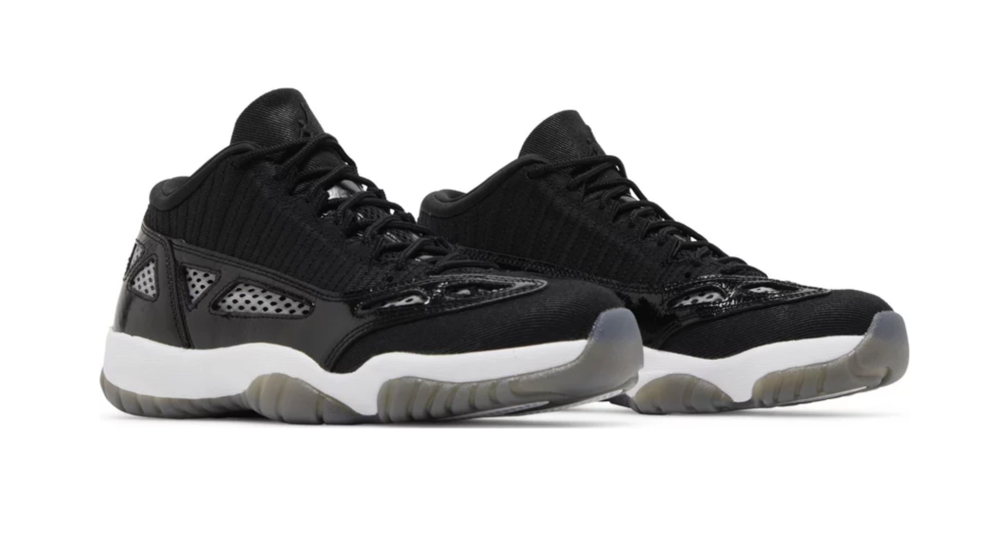 JORDAN 11 RETRO LOW IE CRAFT BLACK WHITE