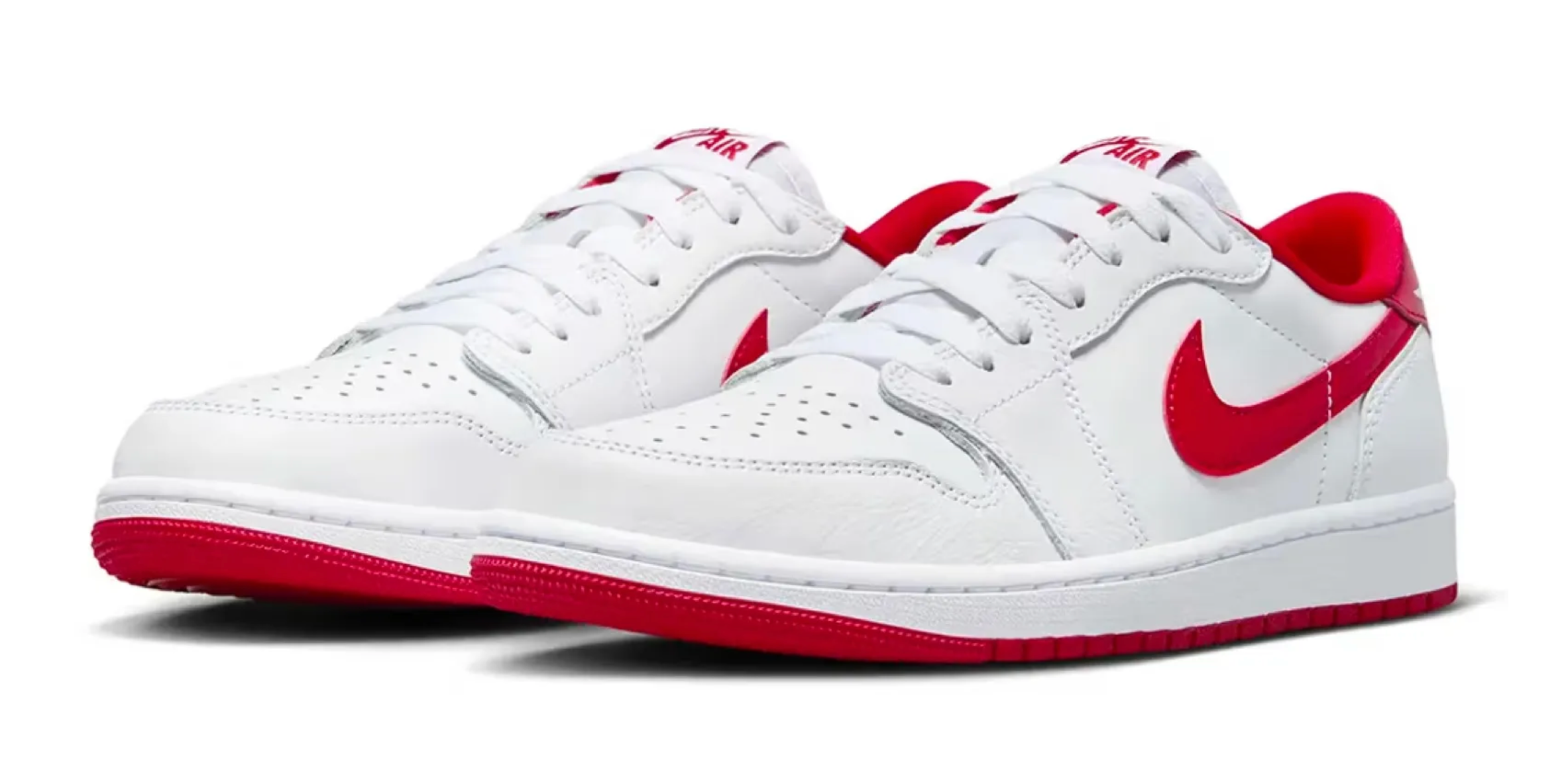 JORDAN 1 RETRO LOW OG UNIVERSITY RED