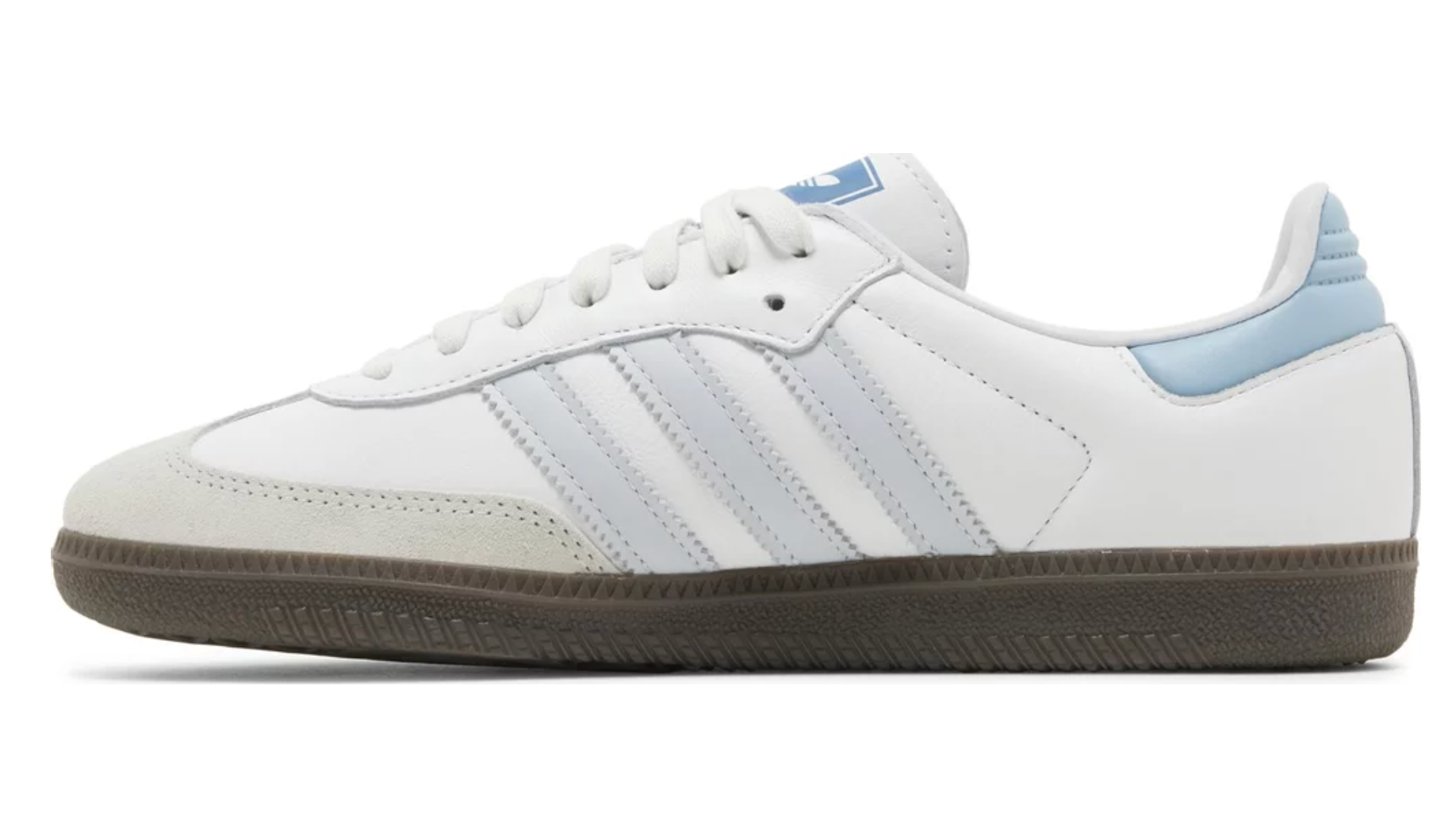 ADIDAS SAMBA OG WHITE HALO BLUE