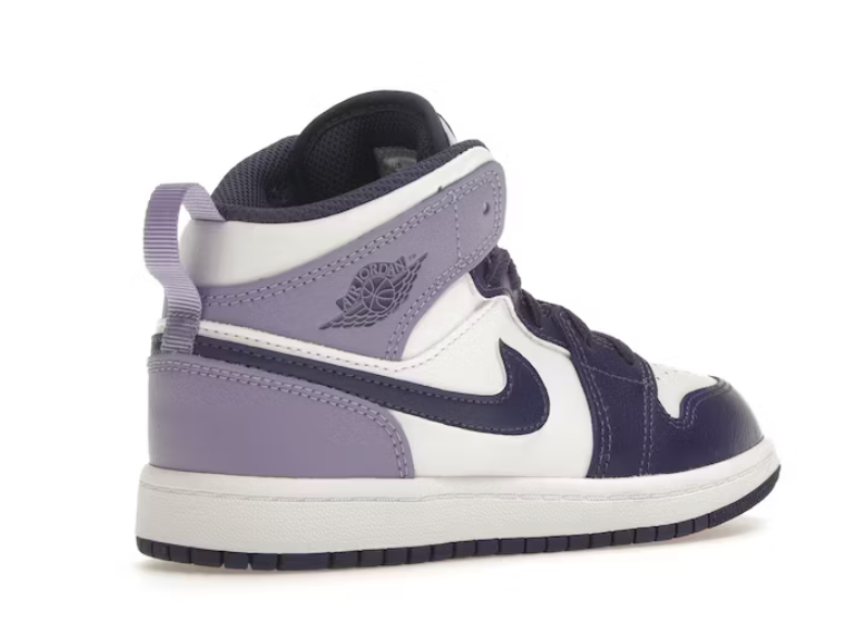 JORDAN 1 MID BLUEBERRY PS KIDS