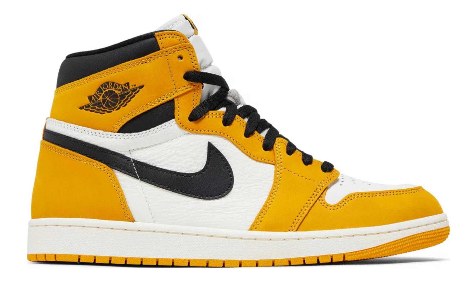Mustard yellow jordan 1 deals