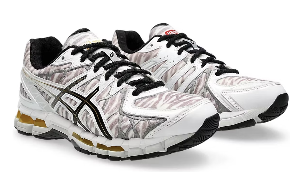KAYANO 20 KENZO GLACIER GREY ASICS GEL size asics tiger far
