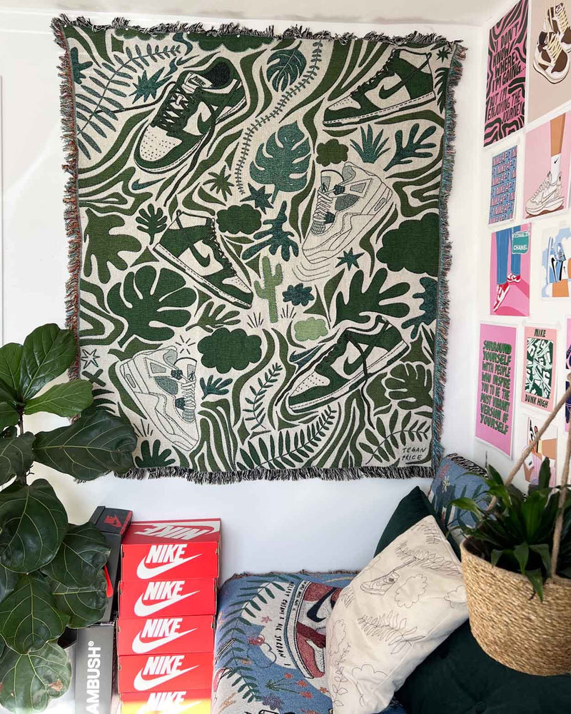 SNEAKER X PLANT BLANKET