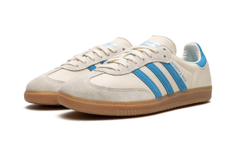 ADIDAS SAMBA OG SPORTY & RICH BEIGE BLUE - The Edit LDN