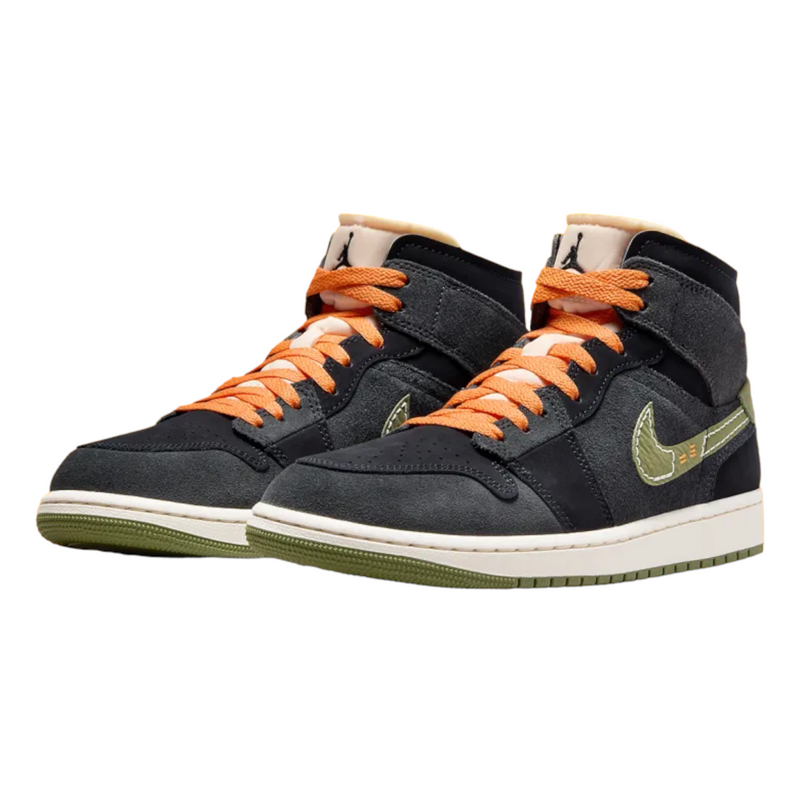 JORDAN 1 MID SE CRAFT ANTHRACITE LIGHT OLIVE