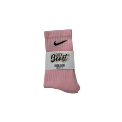 SOCK BEAST - INDIVIDUELLE NIKE CREW BUBBLEGUM
