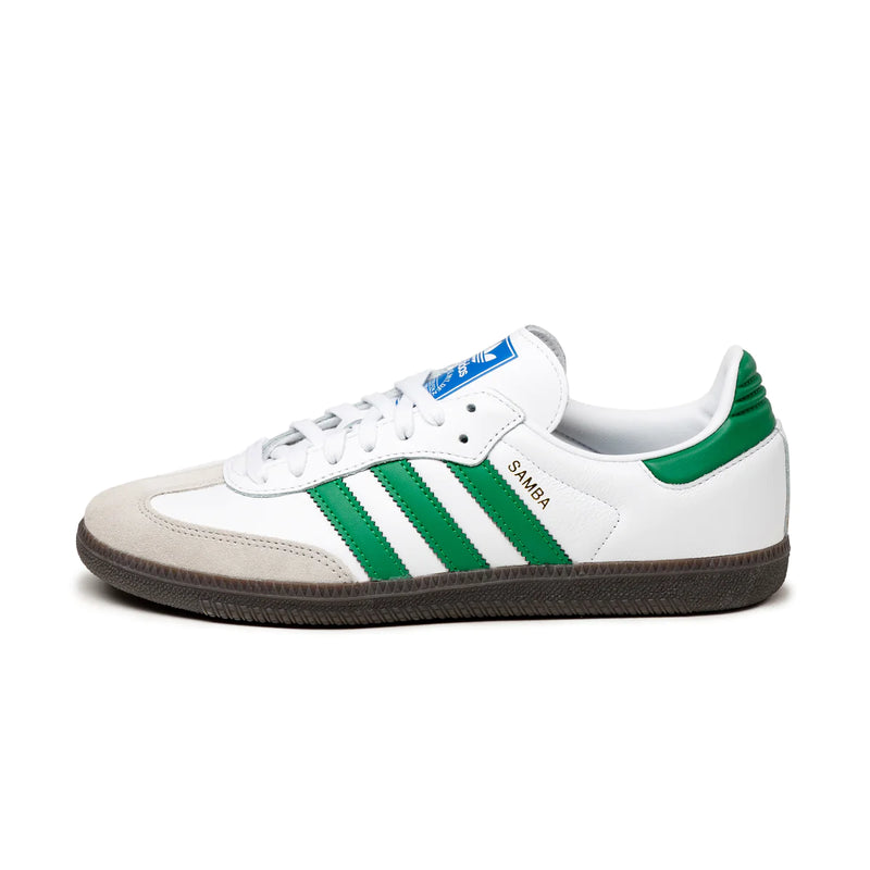 ADIDAS SAMBA OG FOOTWEAR WHITE GREEN - The Edit LDN