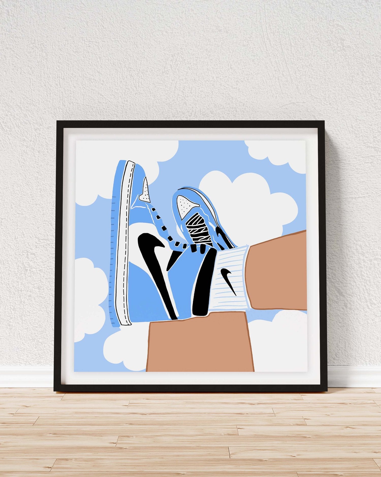 Wall Art Print Supreme x jordan, Gifts & Merchandise