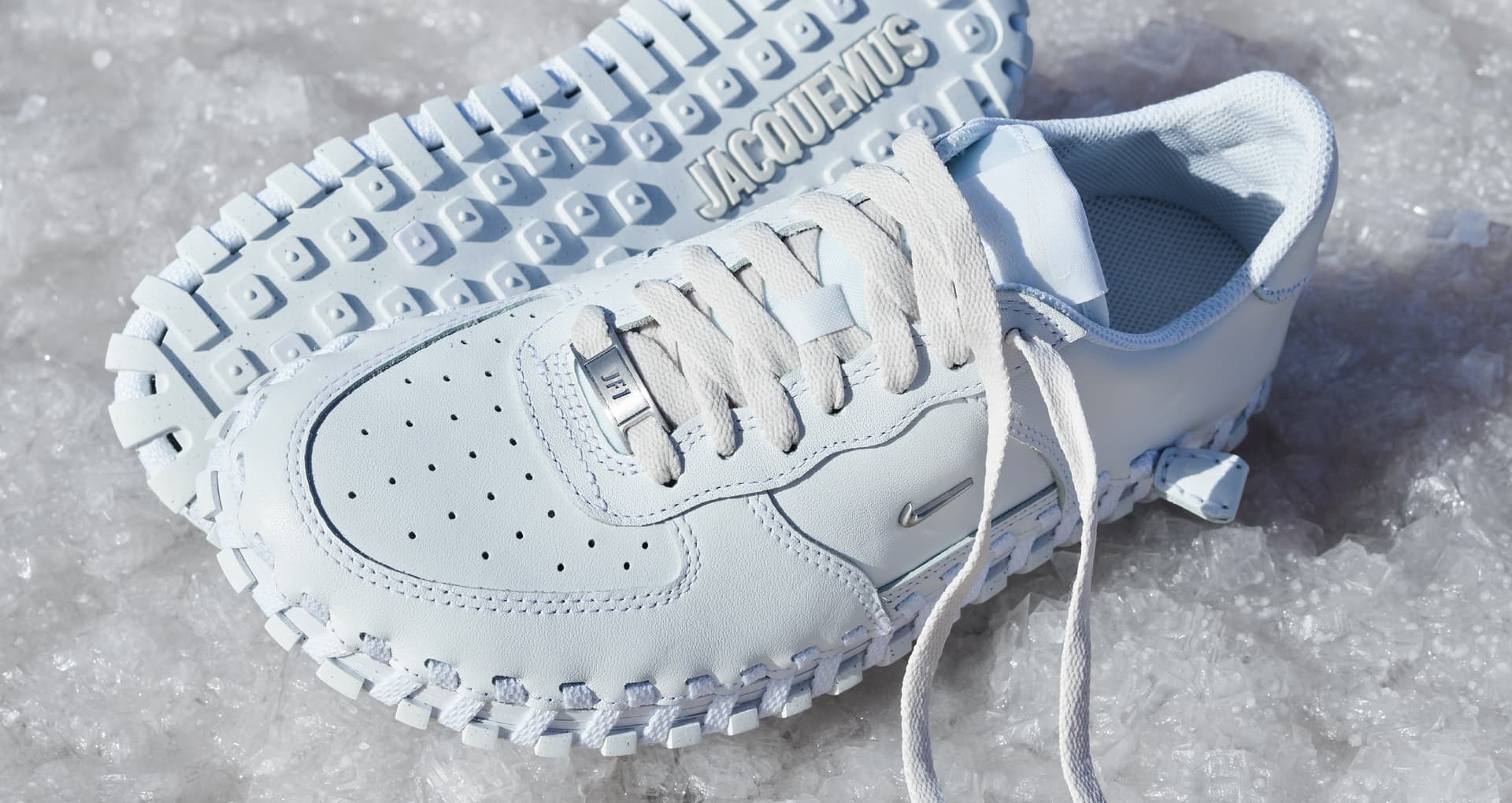 NIKE J FORCE 1 LOW LX JACQUEMUS WHITE (WOMEN'S)