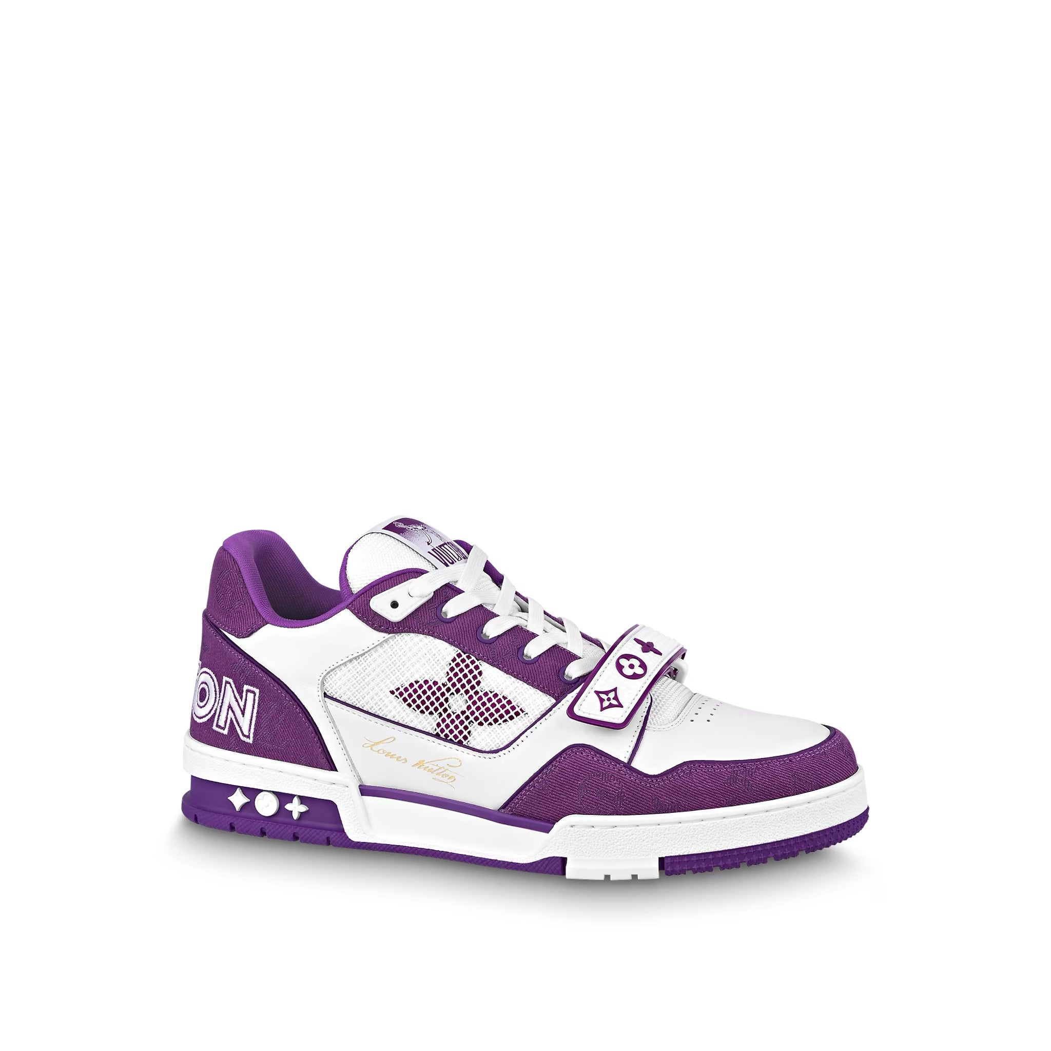 vuitton shoes purple