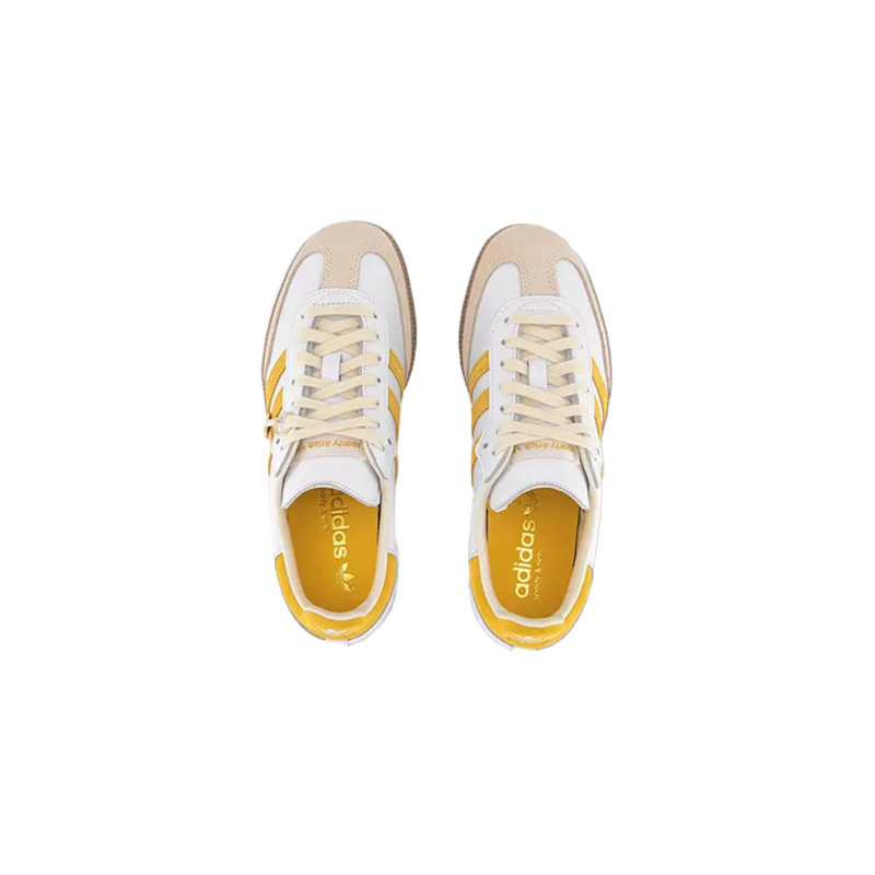 SPORTY & RICH X ADIDAS SAMBA WHITE BOLD GOLD