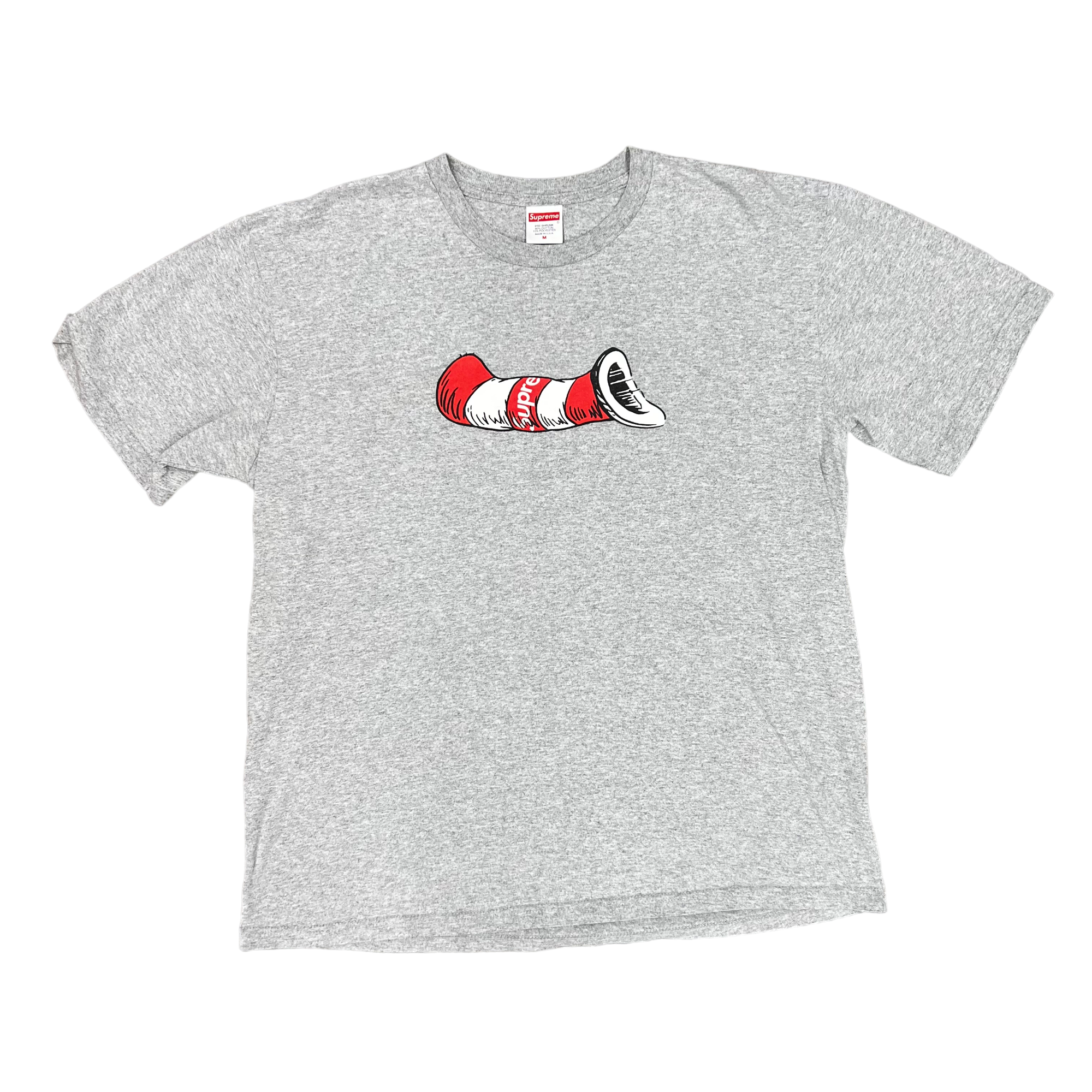 Supreme grey top t shirt