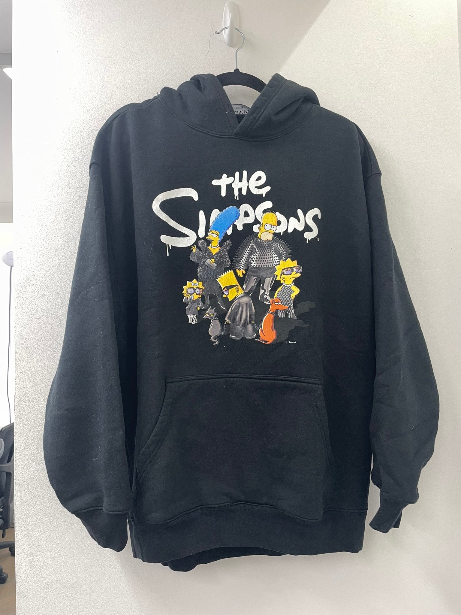 PRE LOVED - BALENCIAGA SIMPSONS HOODIE