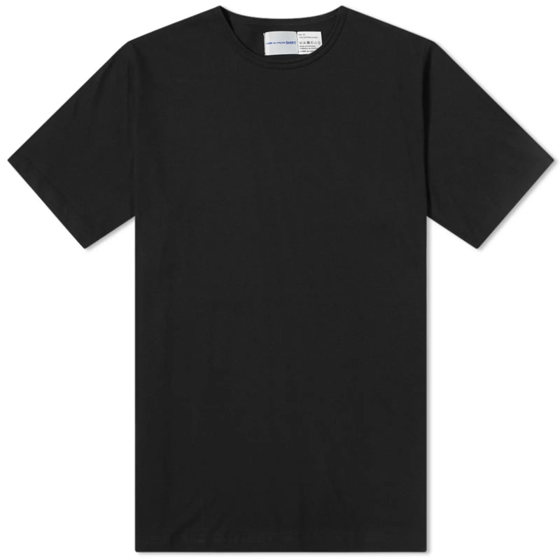PRE-LOVED - COMME DES GARÇONS SHIRT CREWNECK T-SHIRT BLACK