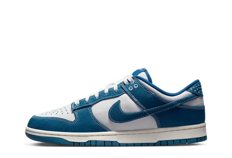 NIKE DUNK LOW INDUSTRIAL BLUE SASHIKO