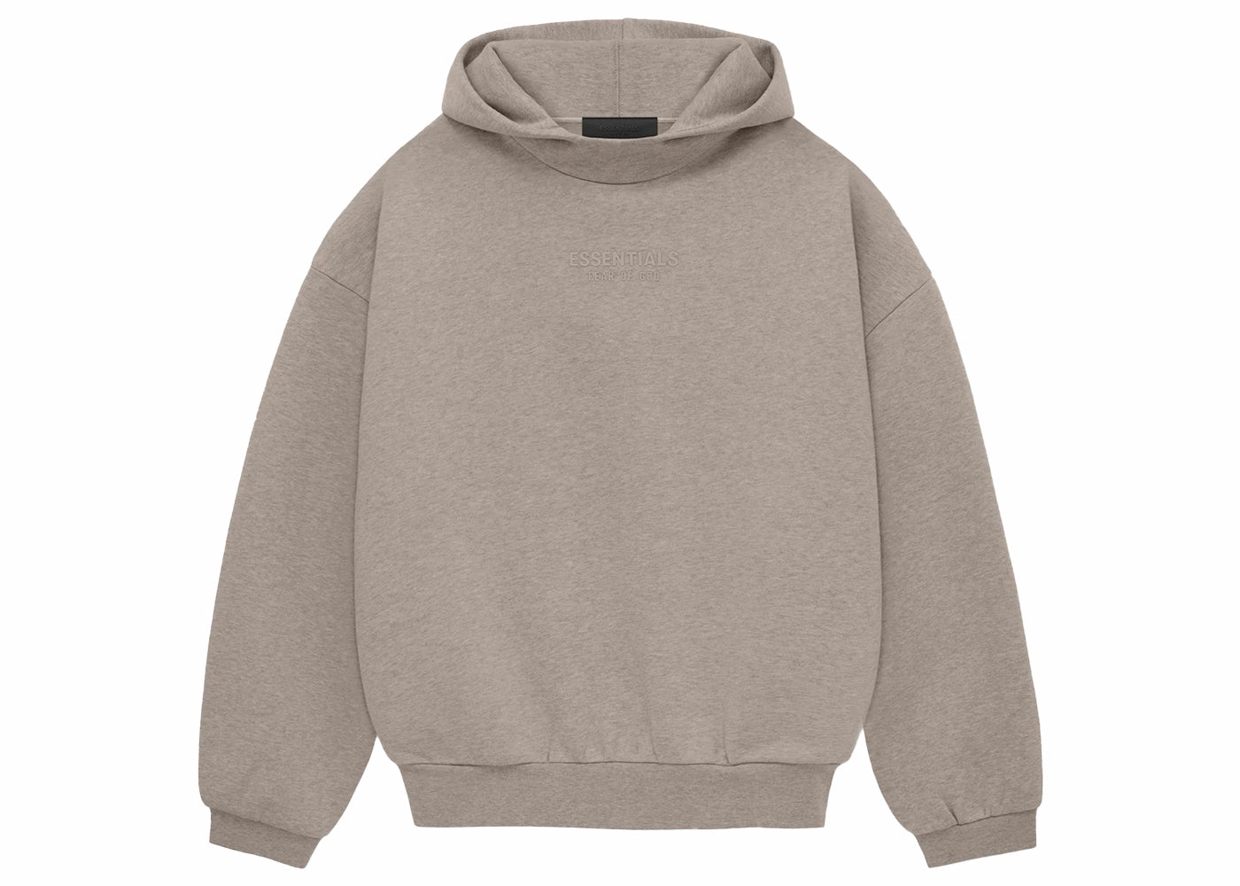 FEAR OF GOD ESSENTIALS HOODIE CORE HEATHER