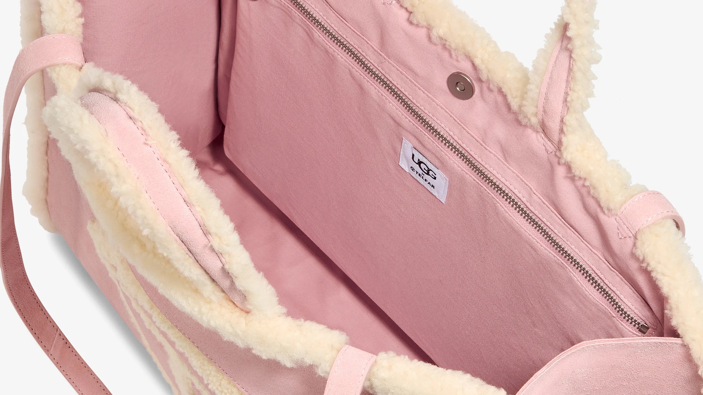 Pink ugg hotsell bag