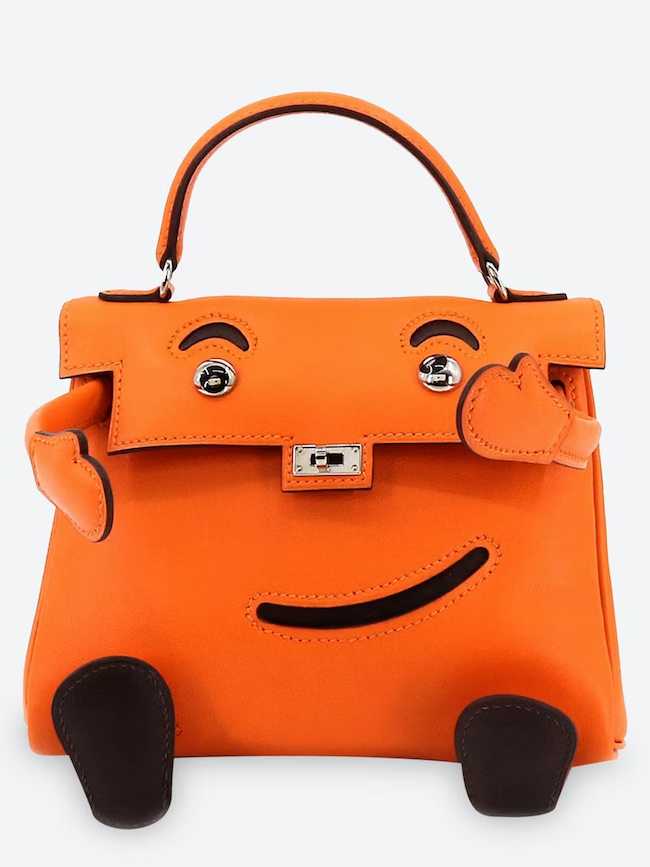 HERMES KELLY DOLL HAND BAG VOGULLIVER ORANGE