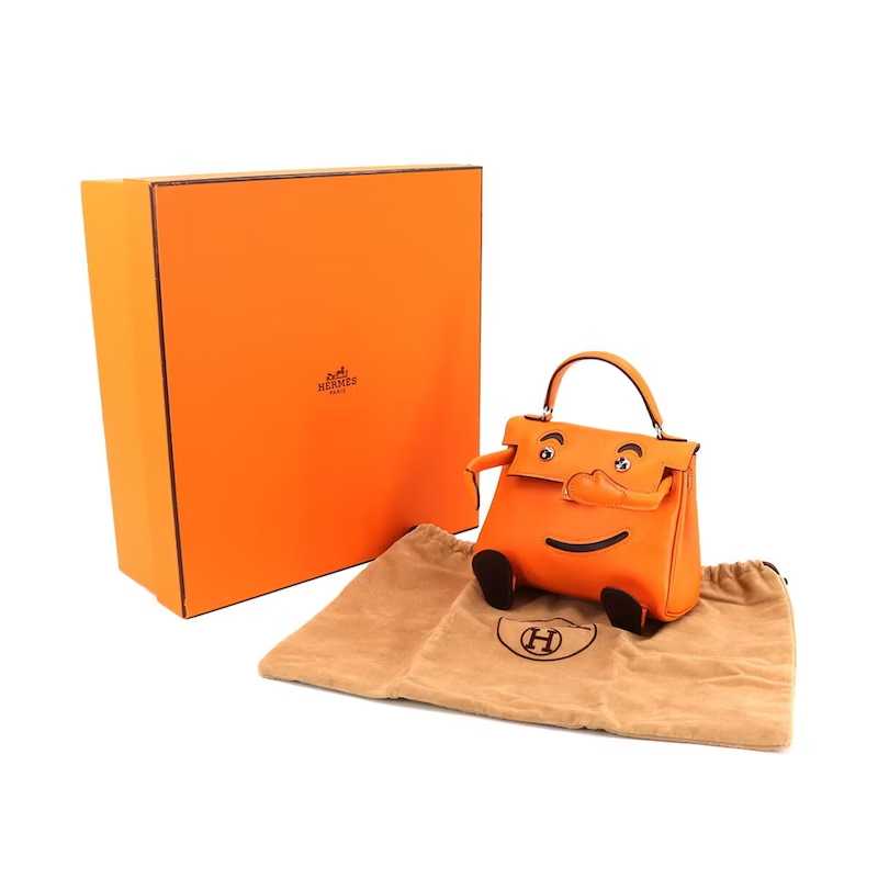 HERMES KELLY DOLL HAND BAG VOGULLIVER ORANGE