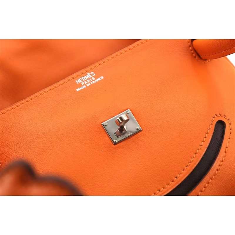 HERMES KELLY DOLL HAND BAG VOGULLIVER ORANGE