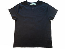 OFF-WHITE 2013 OFF BACK T-SHIRT BLACK - The Edit Man London Online