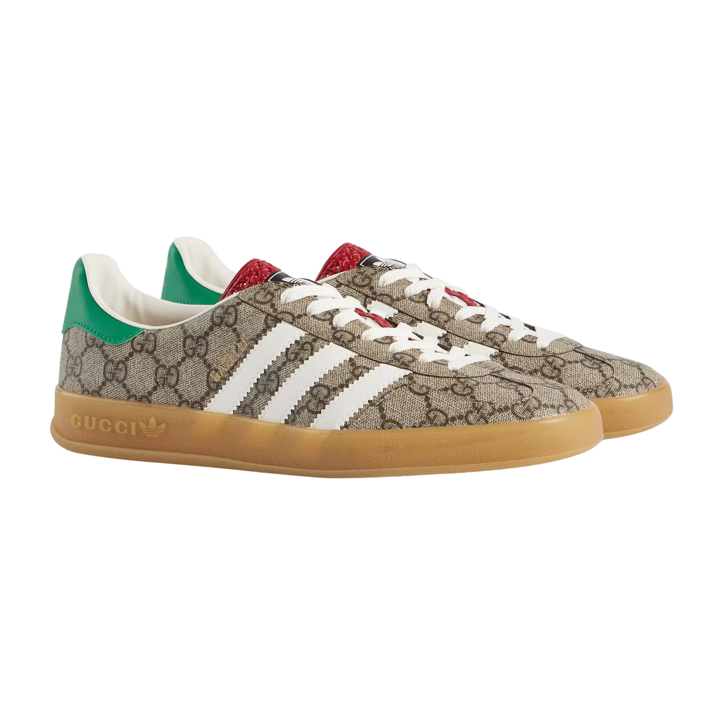 ADIDAS X GUCCI GAZELLE BEIGE GG MONOGRAM