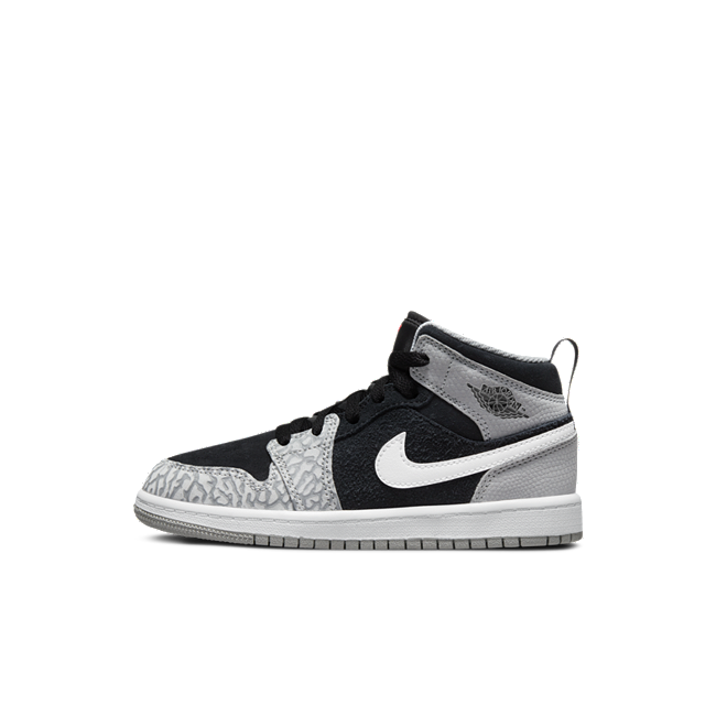 KIDS JORDAN 1 MID ELEPHANT PRINT (PS)