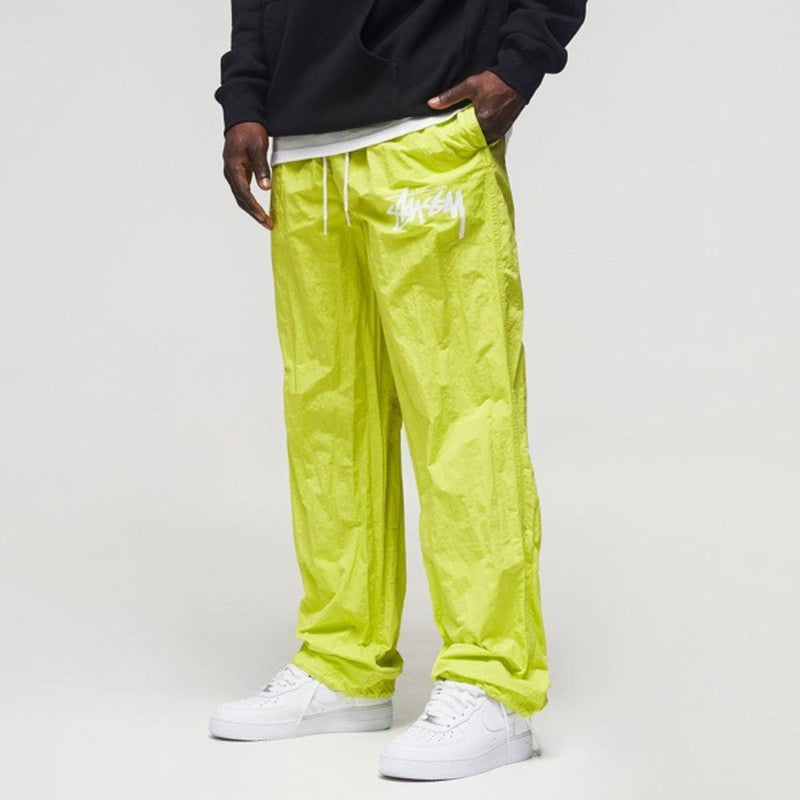 NIKE X STUSSY BEACH PANTS BRIGHT CACTUS - The Edit Man London Online