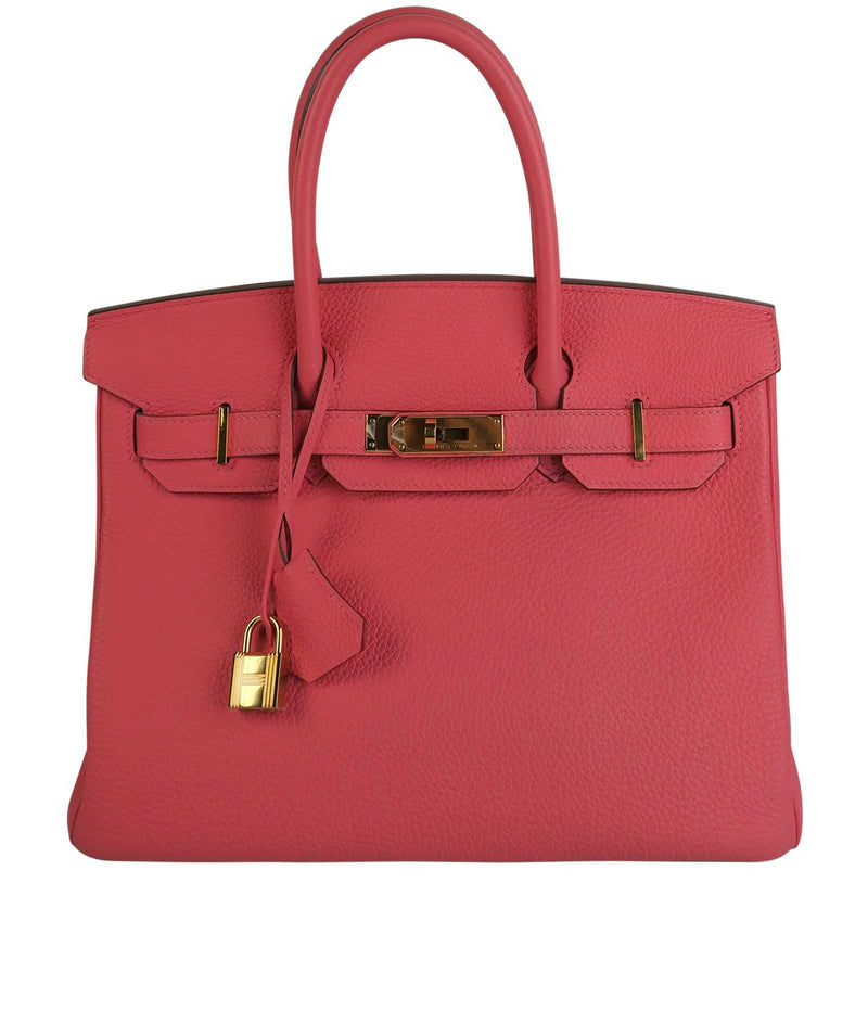 PRE LOVED - BIRKIN 30 TOGO ROSE JAIPUR