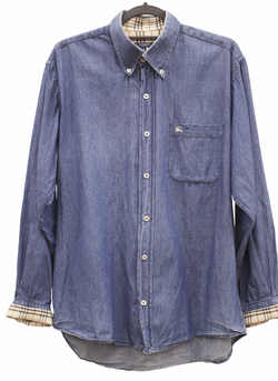 PRE LOVED - BURBERRY DENIM SHIRT