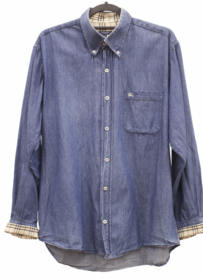 PRE LOVED - BURBERRY DENIM SHIRT