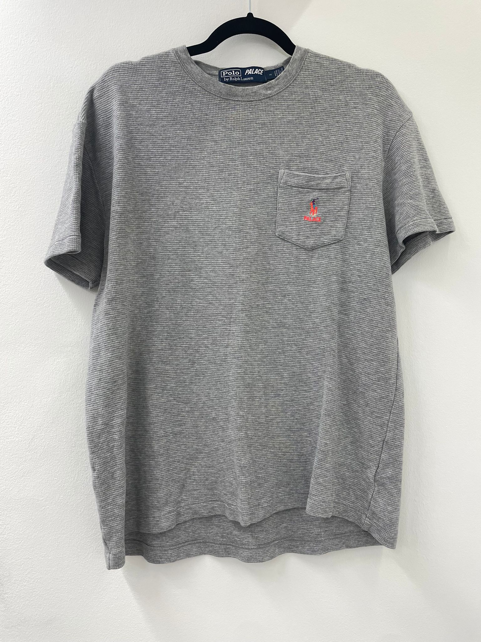 PRE LOVED - RALPH LAURENT X PALACE T-SHIRT GREY